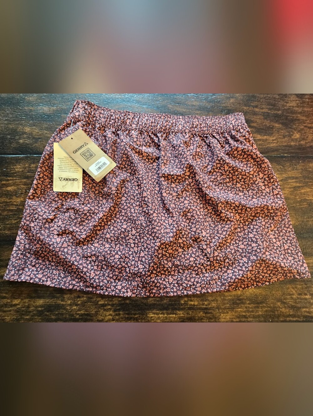 NWT Gerry Explorer Plum Skort Size Large